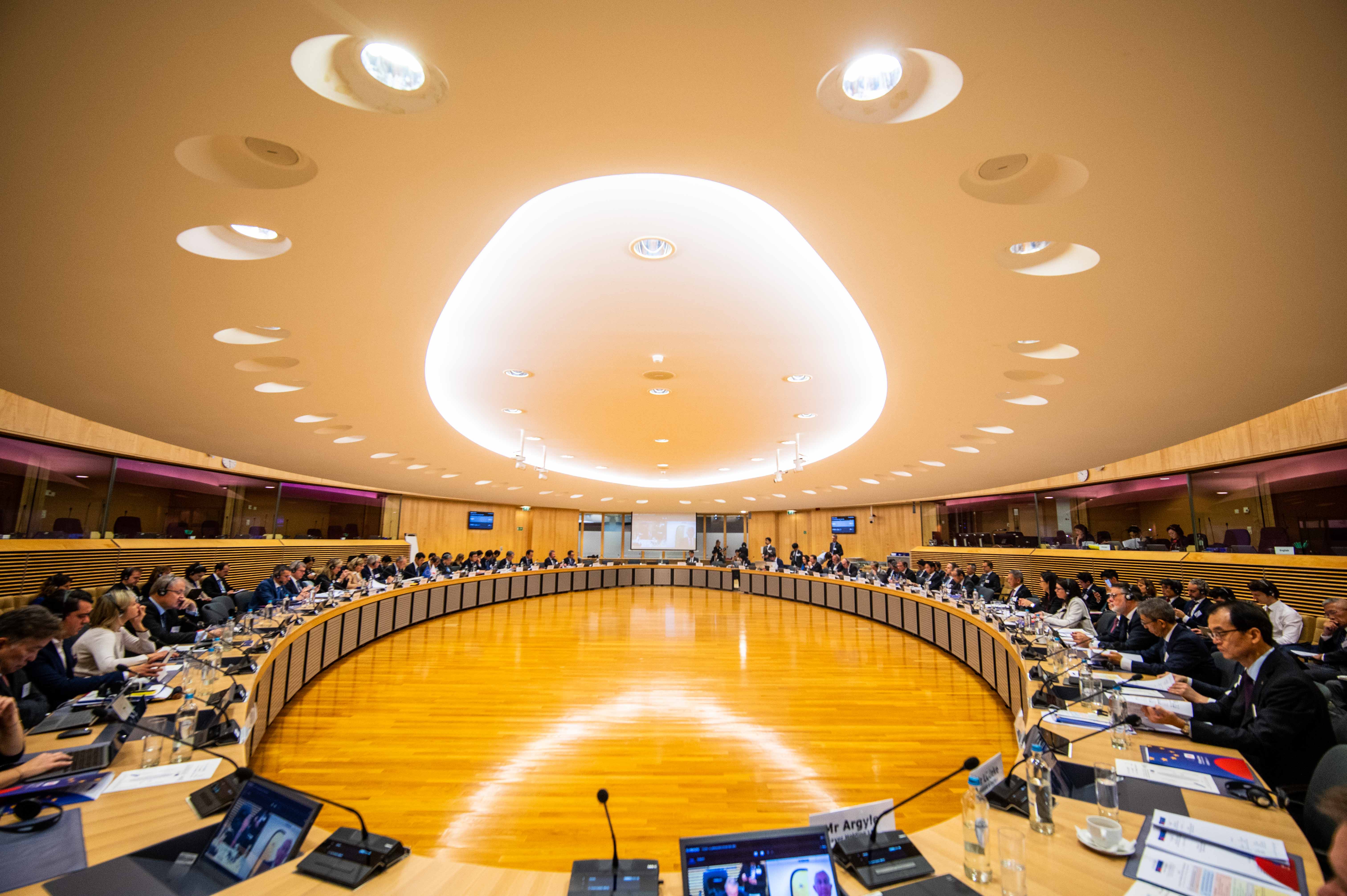 Schuman Room at the Berlaymont, 7 November 2023