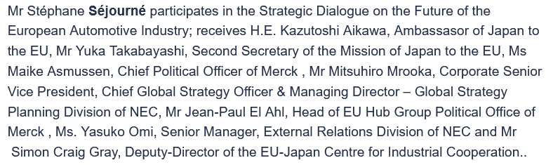 Calendar entry previewing the BRT 2025 handover to the European Commission