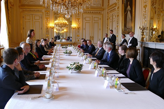 2014 - Business Round Table with HM King Philippe