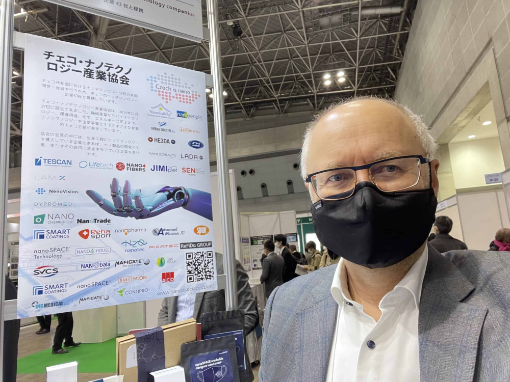 Jiri Kus at Nanotech fair